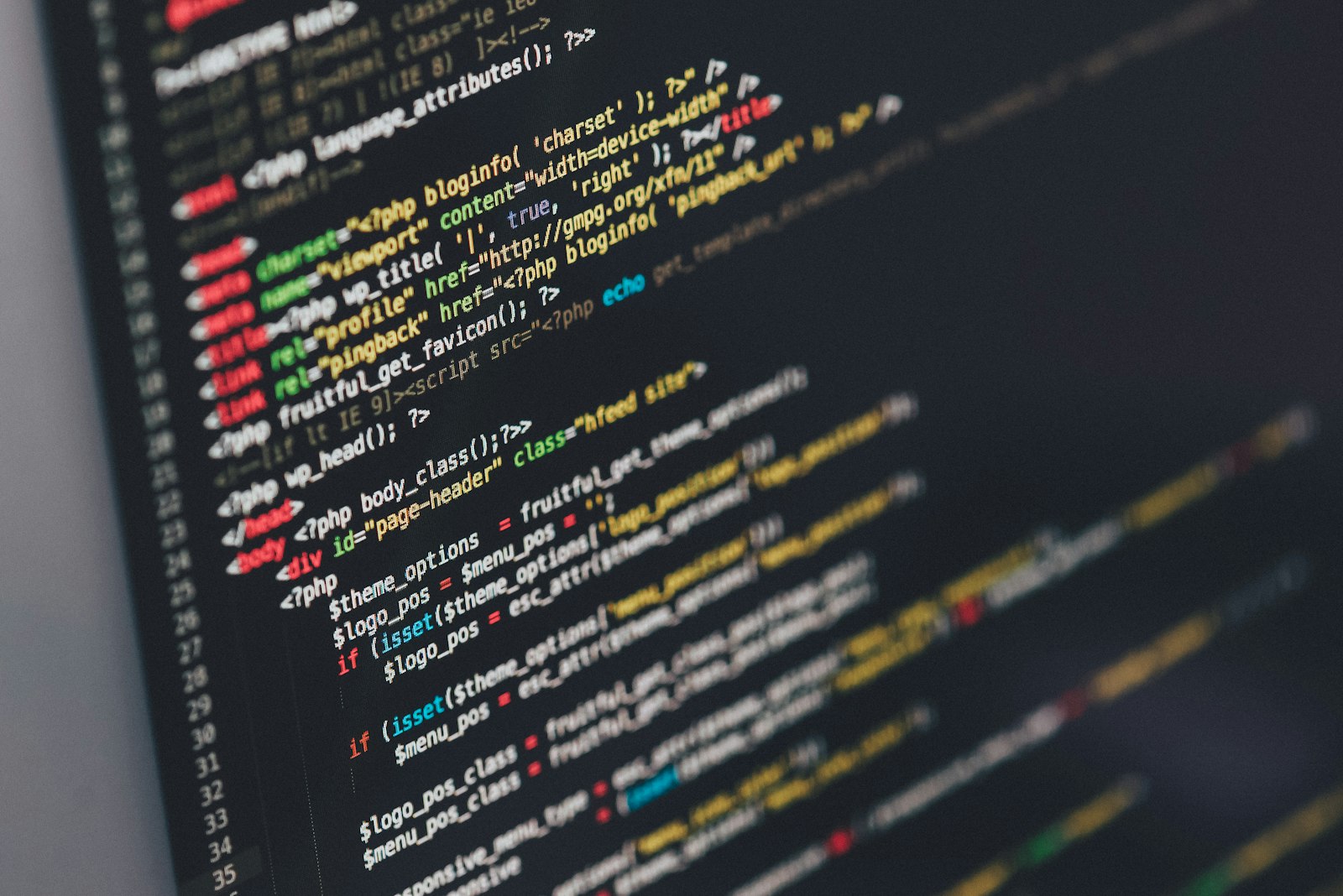 Support team member working at a computer screen
